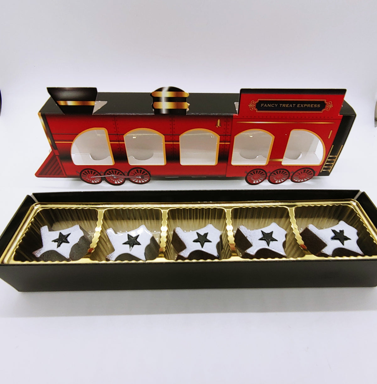 5pc Train Texas Truffles Collection