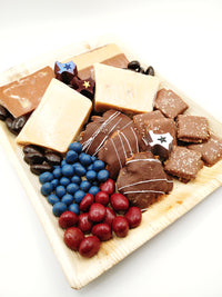 Red, White & Blue Choc-'cuterie' Party Tray - Large