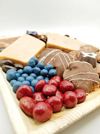 Red, White & Blue Choc-'cuterie' Party Tray - Large