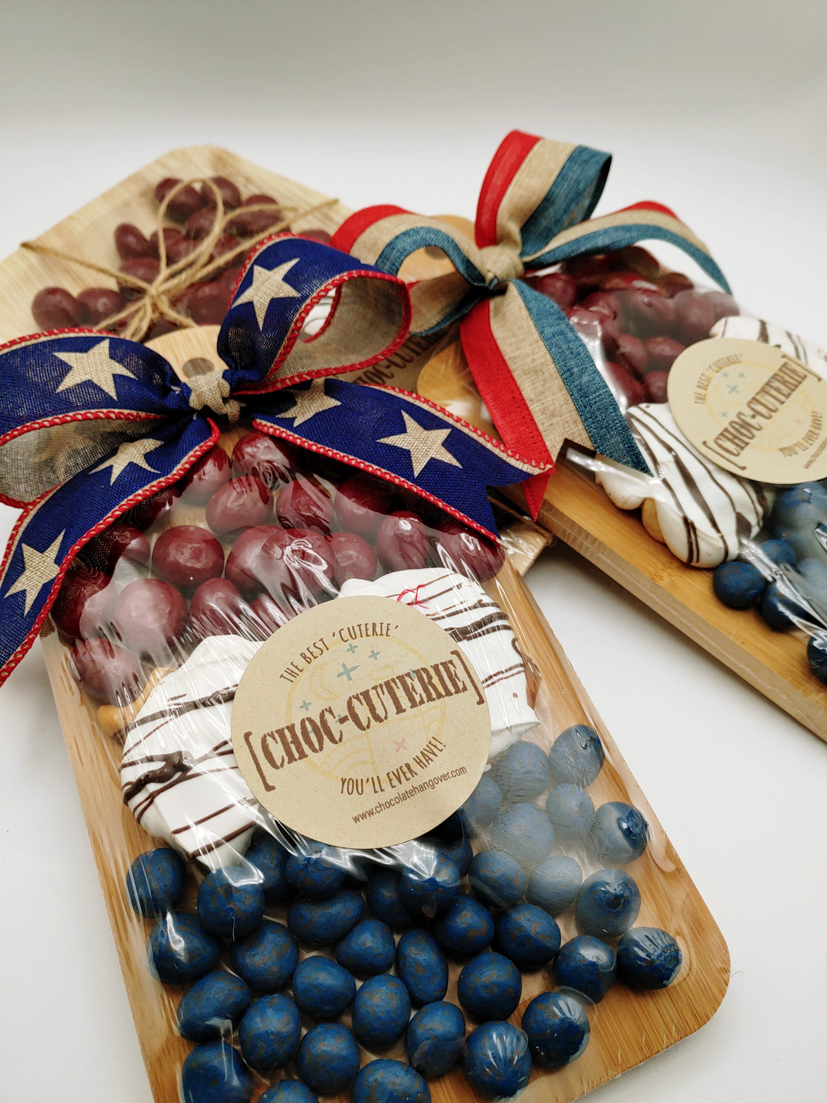 Red, White & Blue Choc-'cuterie' Market Cutting Board