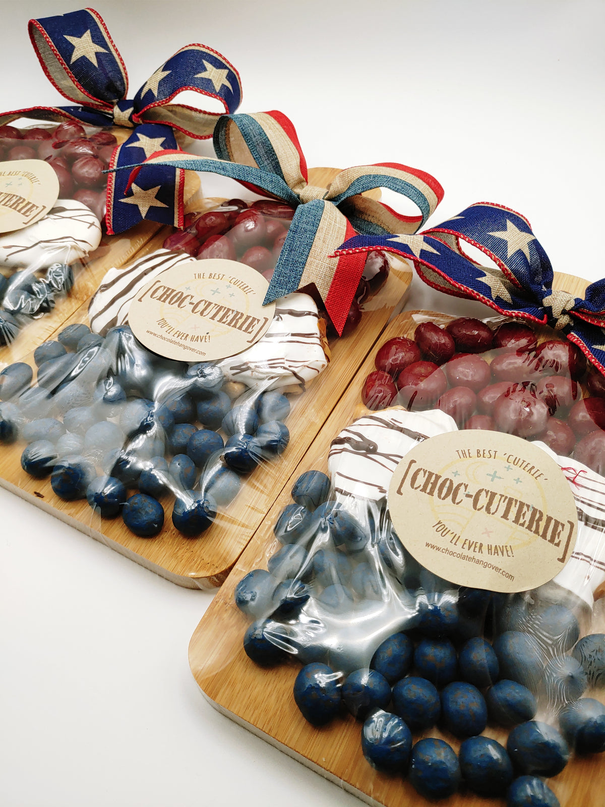 Red, White & Blue Choc-'cuterie' Market Cutting Board